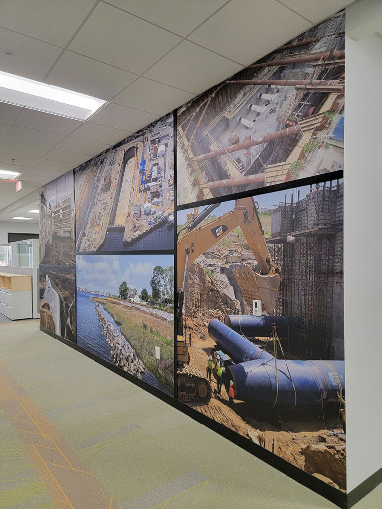 MEB Group wall mural